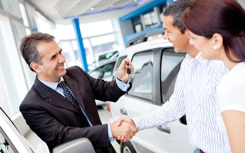 Car dealer hot sale credit card